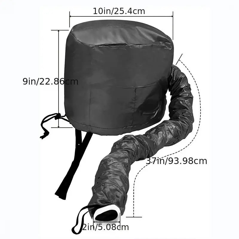 Soft Hooded Hair Dryer Attachment for Curly Hair Care